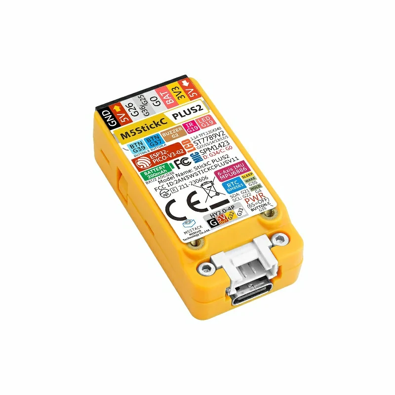 Original M5StickC PLUS2 ESP32 Mini Development Board Graphical Programming WiFi IoT Controller ESP32-PICO-V3-02 chip 2