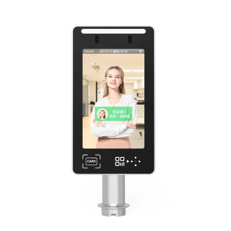 Zc01 Factory Direct Sales Access Control Time Recording Attendance Face Recogntion Machine with QR Code and Fingerprint Reader 1