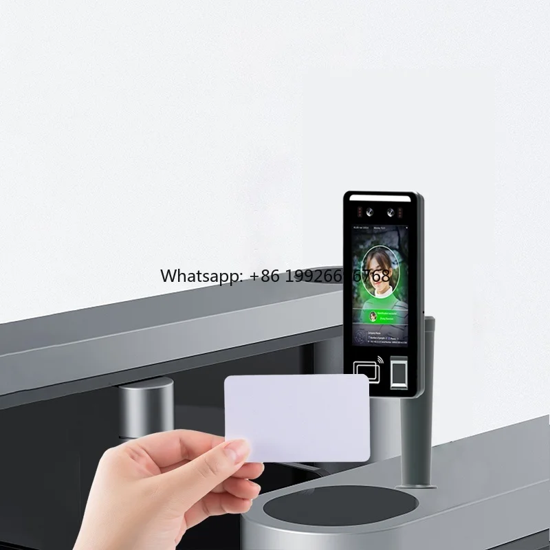 5-Inch Face Recognition NFC Card Fingerprint System WiFi Bluetooth Access Control Entrance/Exit Detection Terminal OEM/ODM 1